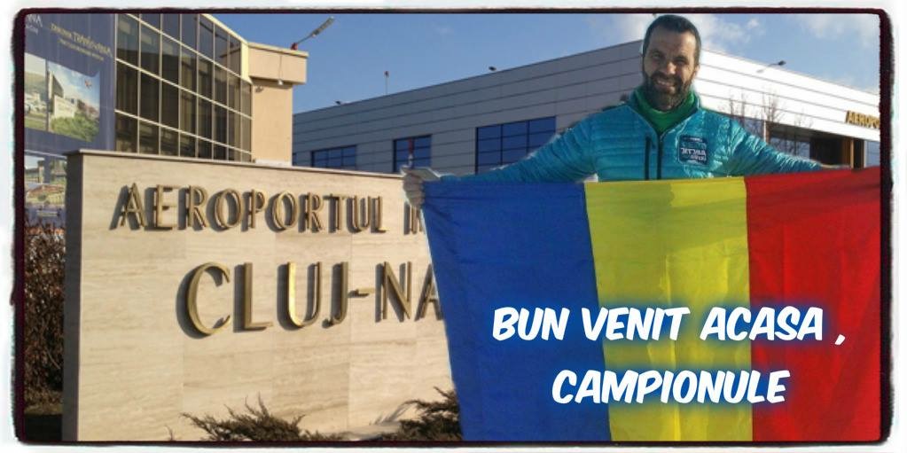 Mobilizare la Beclean pentru întâmpinarea ultramaratonistului Tibi Ușeriu! Iată de unde este plecarea spre Aeroportul din Cluj-Napoca